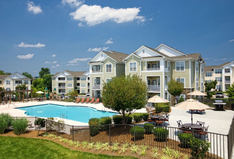 PS Wake Forest Bexley at Heritage pool Furnished Apartments in