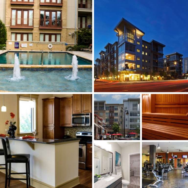 PS Durham Trinity Commons collage of 7 updated Furnished Apartments